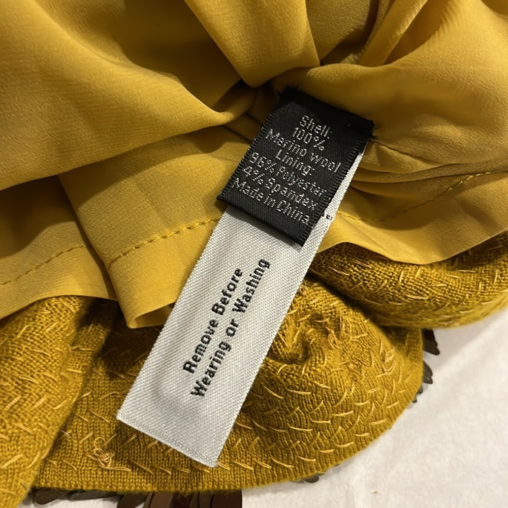 J. Crew gold sequin wool skirt - Picture 4 of 5